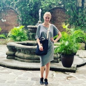 Athleta Active Dresses (Black and Grey)